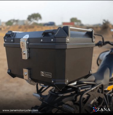 Zana Top Box Plastic (58Ltr) L-flat Black For Himalayan 450 ZI-TB-017