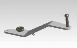 1030045/B - BRAKE PEDAL ASSY