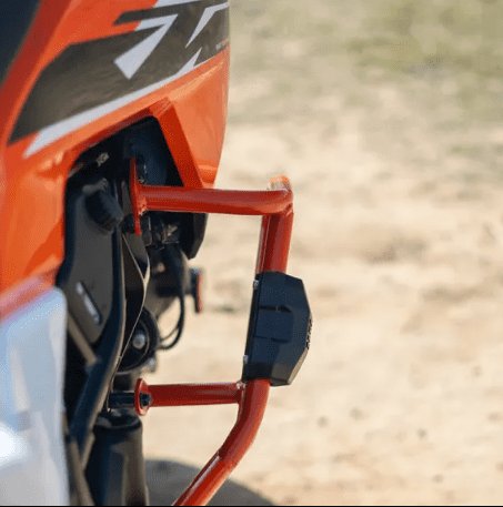 Zana Engine Guard With Slider Puck Orange For KTM ADV 390 2025 ZI-8558