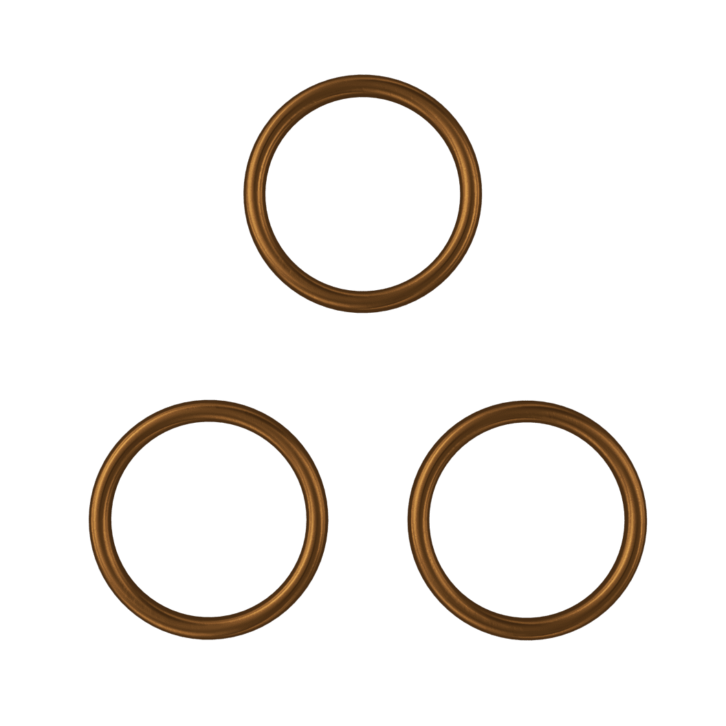 582638/A - COPPER GASKET - EXHAUST