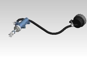 587400/D - MASTER CYLINDER ASSEMBLY - REAR