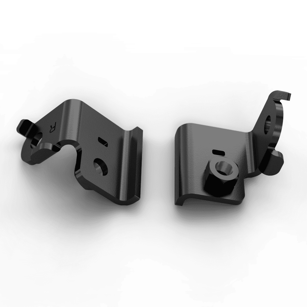 592968/C - HORN MOUNTING BRACKET RH - BLACK