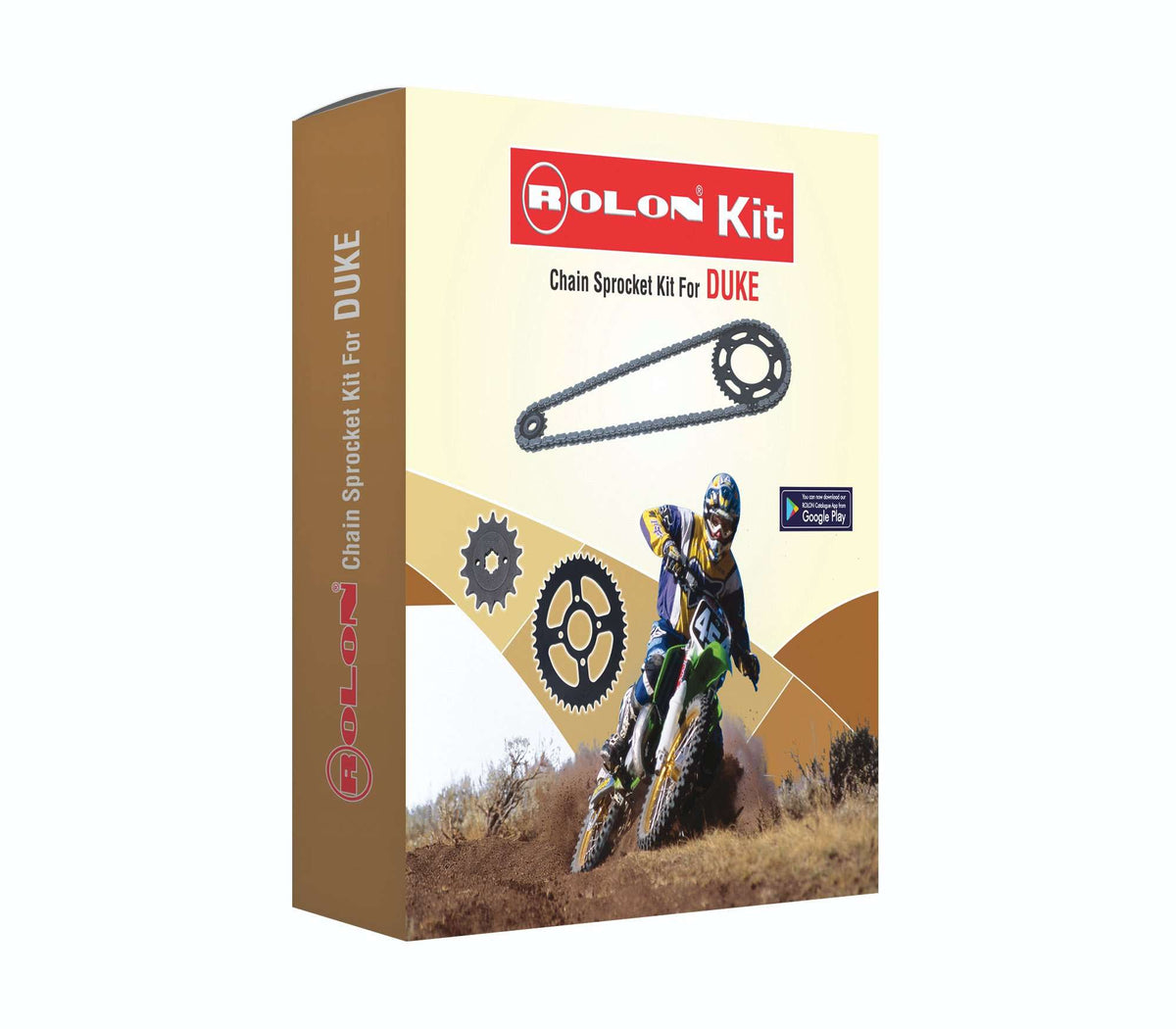 Rolon Chain Sprocket Kit for KTM Duke 200