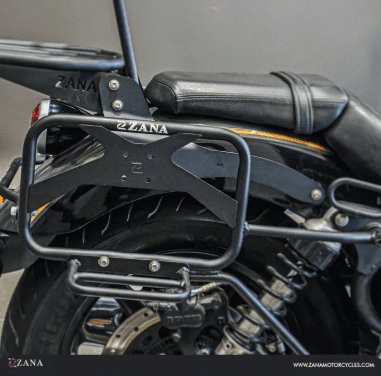 Zana Saddle Stay for Super Meteor 650 with Exhaust Sheild and Jerry Can Mount (V-2) ZI-8528