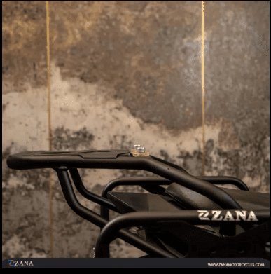 Zana Top Rack with Plate For Honda CB200X ( Type-W Black ) ZI-8505
