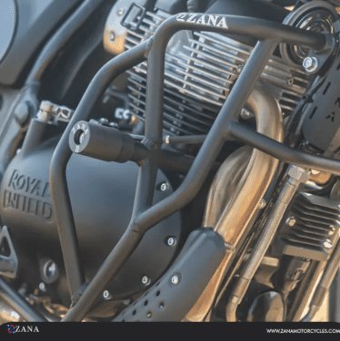 Zana Leg Guard / Crash Guard with Slider for Bear 650 (MS Black) ZI-8541