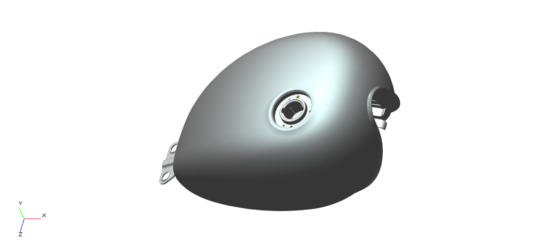 882019 - FUEL TANK WITH STICKER - THUNDERBIRD MARINE