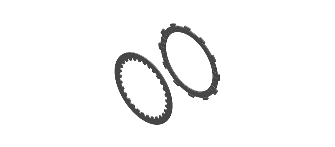 888102 - CLUTCH FRICTION PLAIN PLATE - KIT