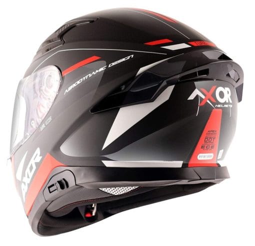 AXOR APEX Turbine Gloss Black Red Grey Full Face Helmet 2 510x492 1