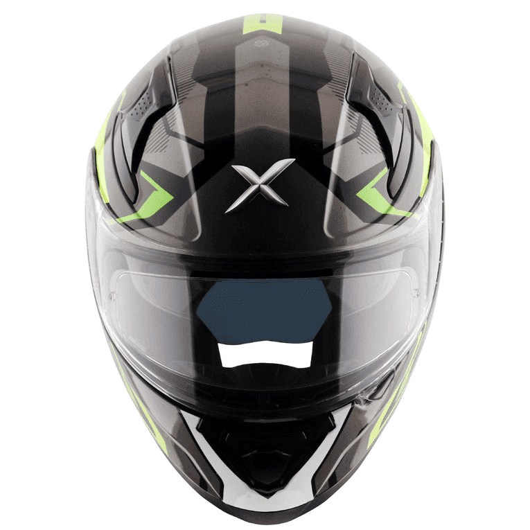 AXOR Apex Roadtrip Helmet Black Neon Yellow