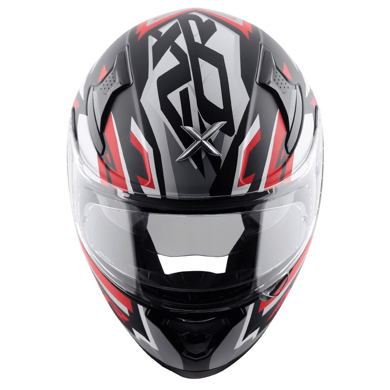AXOR Apex Streak Helmet Dull Black Red