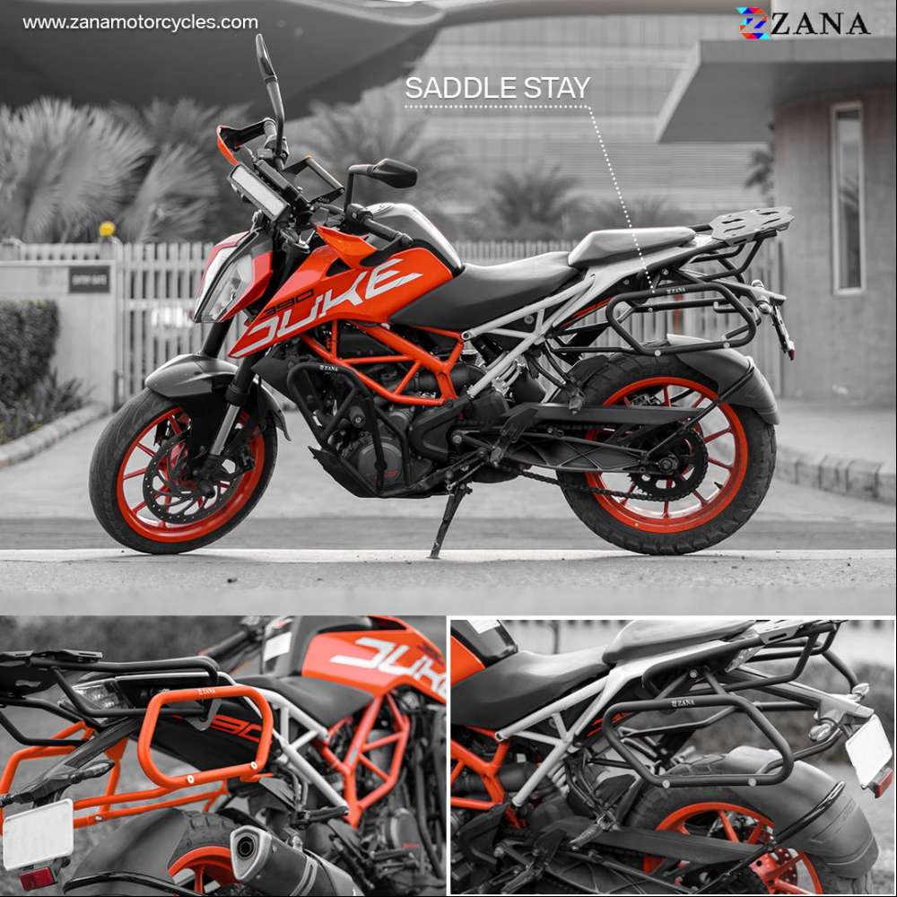 BLACK SADDLE STAY FOR KTM DUKE 250 and 390
