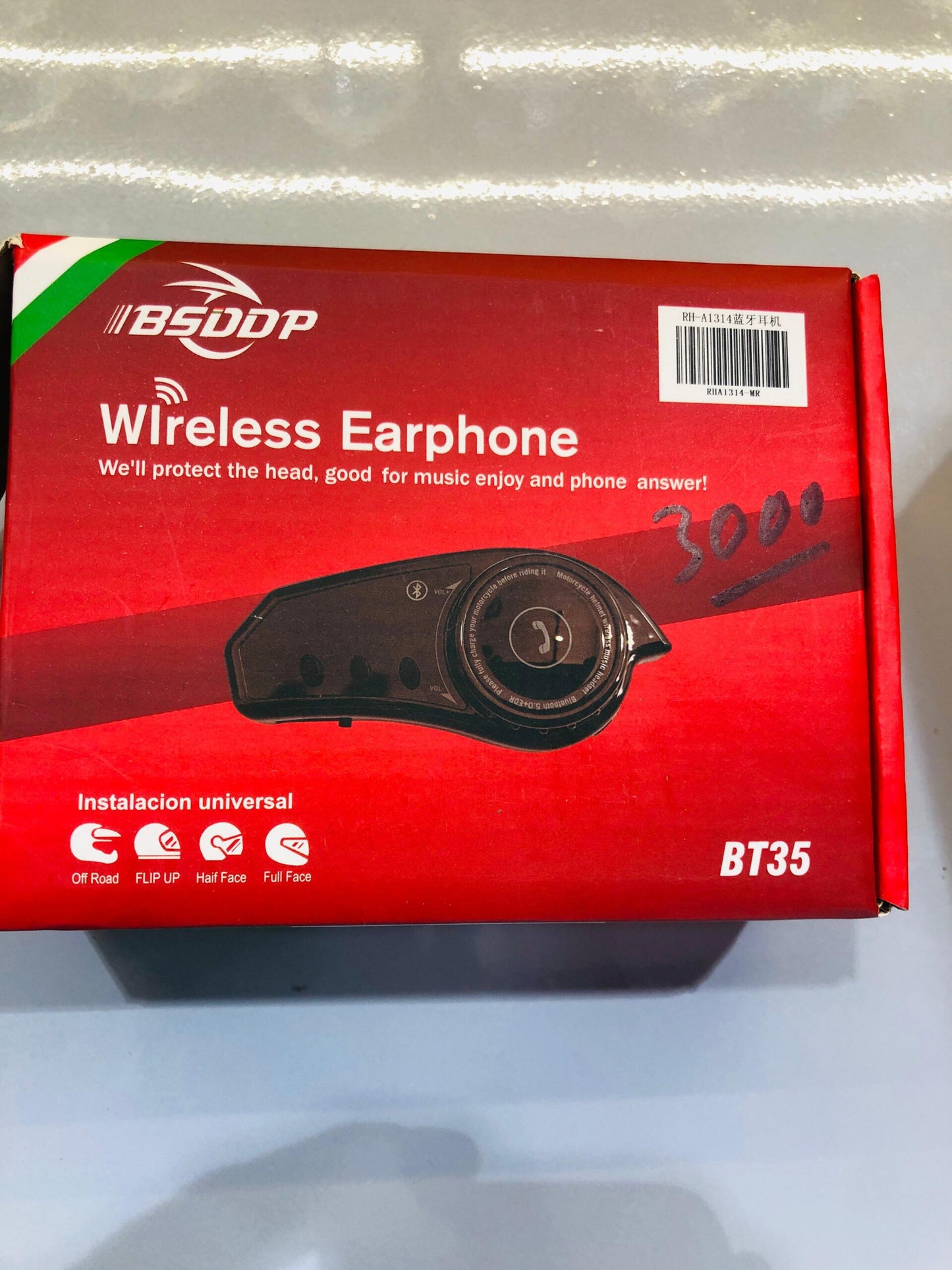 BT35 Motorcycle Helmet Bluetooth Earphone