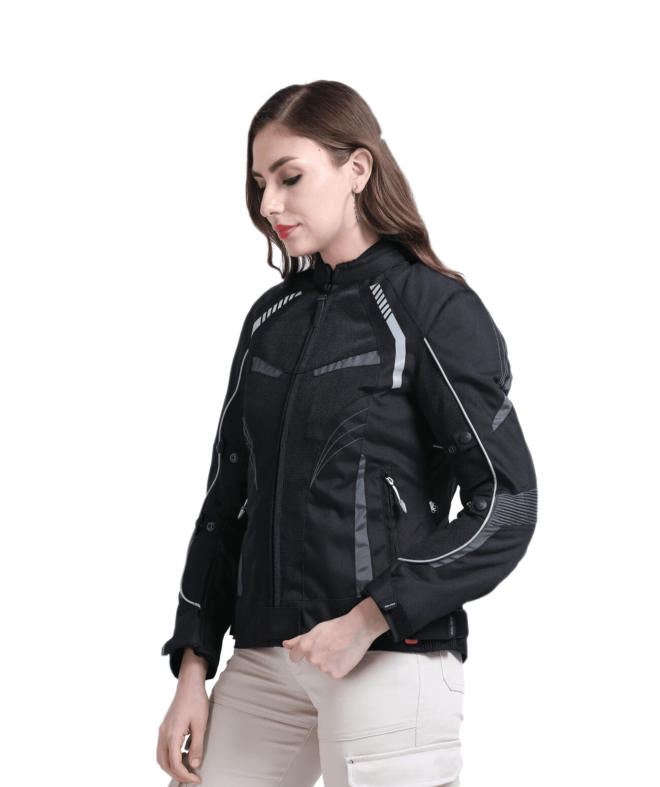 Solace ASMI Ladies Jacket V3.0(Black & Grey)