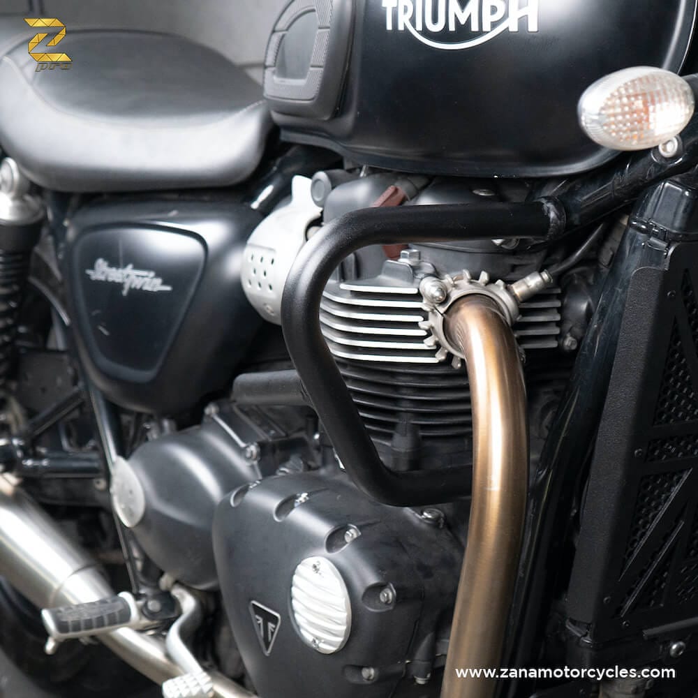 Black Tank Guard For Triumph Street Twin