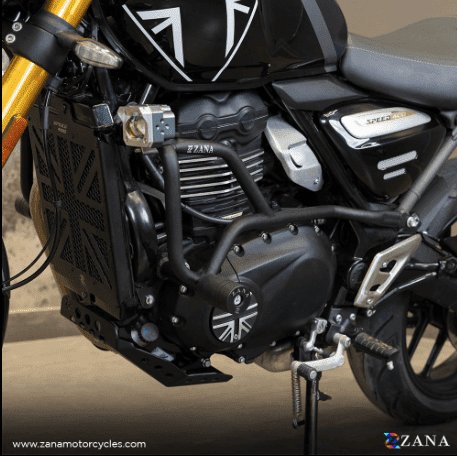 ZANA - Crash Guard with Slider Black for Triumph Speed 400 ZI-8362
