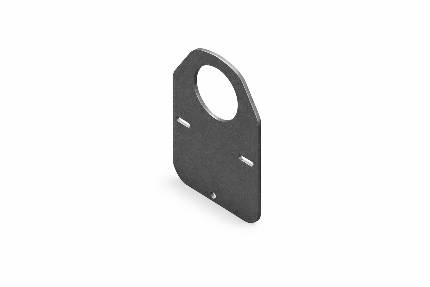 845002 - Rear Number Plate (Support.) - MILKY WHITE