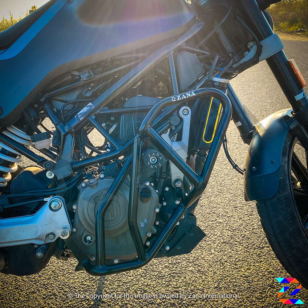 Crash Guard with Slider for Husqvarna