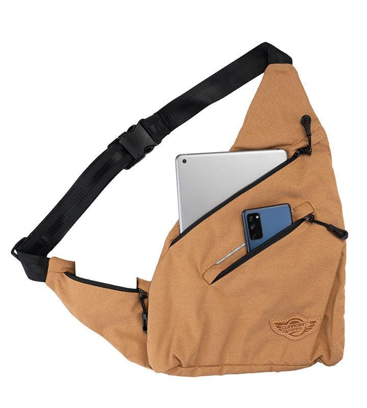 Crossbody Sling Bag-Cross Bag-Khaki Color
