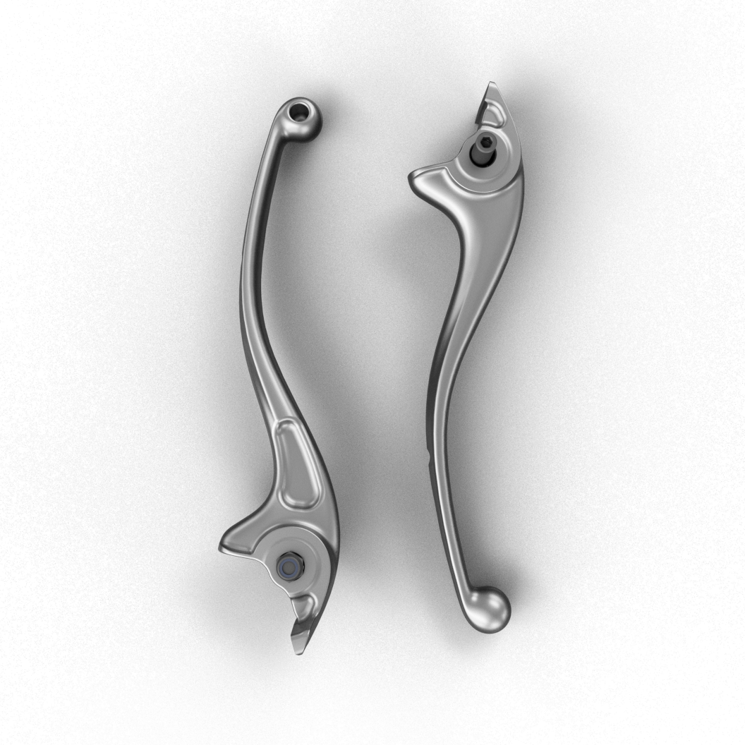 ROYAL ENFIELD KAB00249/A - LEVER(CLEAR COATED)+PIN+NUT FOR ALL NEW CLASSIC 350 & BULLET 350