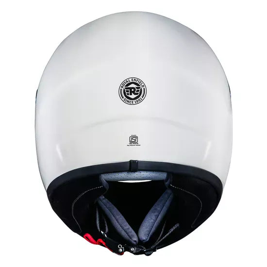 Old Madras Fullface Helmet Gloss Off White