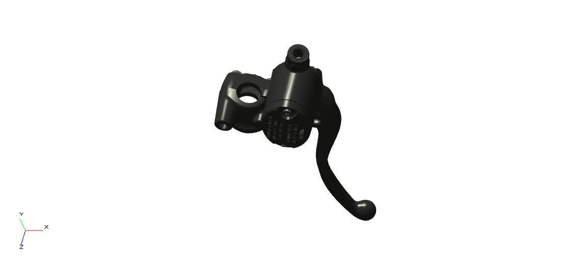 ROYAL ENFIELD RAB00355/B - FRONT MASTER CYLINDER ASSEMBLY POLISHED FOR ALL NEW CLASSIC 350, METEOR 350 & BULLET 350