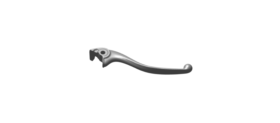 ROYAL ENFIELD RAB00357/B - FRONT BRAKE LEVER POLISHED FOR ALL NEW CLASSIC 350 & BULLET 350