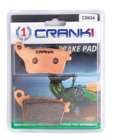 CRANK1 Sintered Brake Pad for Kawasaki Ninja ZX 6R (2007 - 2012)