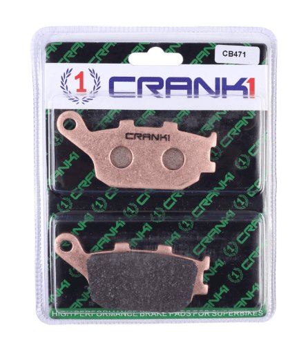 CRANK1 Sintered Brake Pad for Honda CBR 600F4i (2001 - 2006)