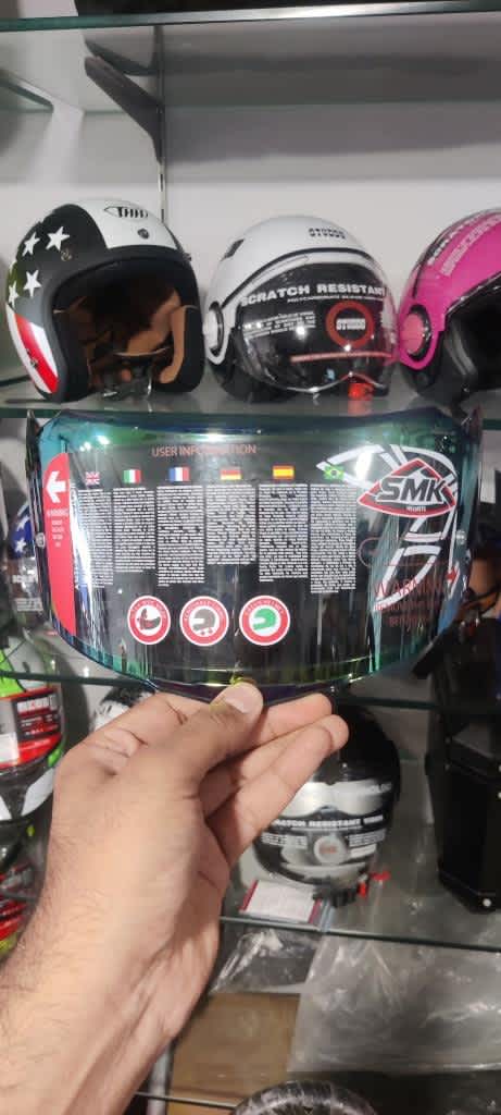 SMK Stellar Rainbow Visor Riders Junction 3