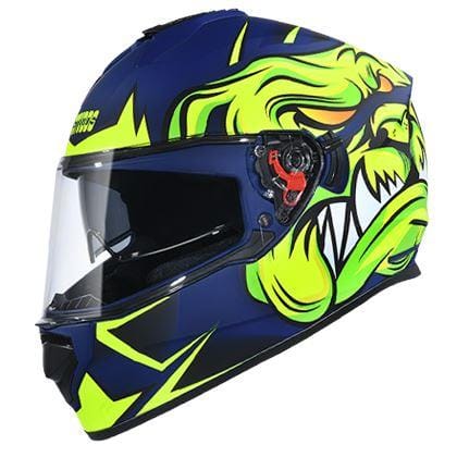 STUDDS DRIFTER D1 DECOR MATT BLUE N5 HELMET Riders Junction