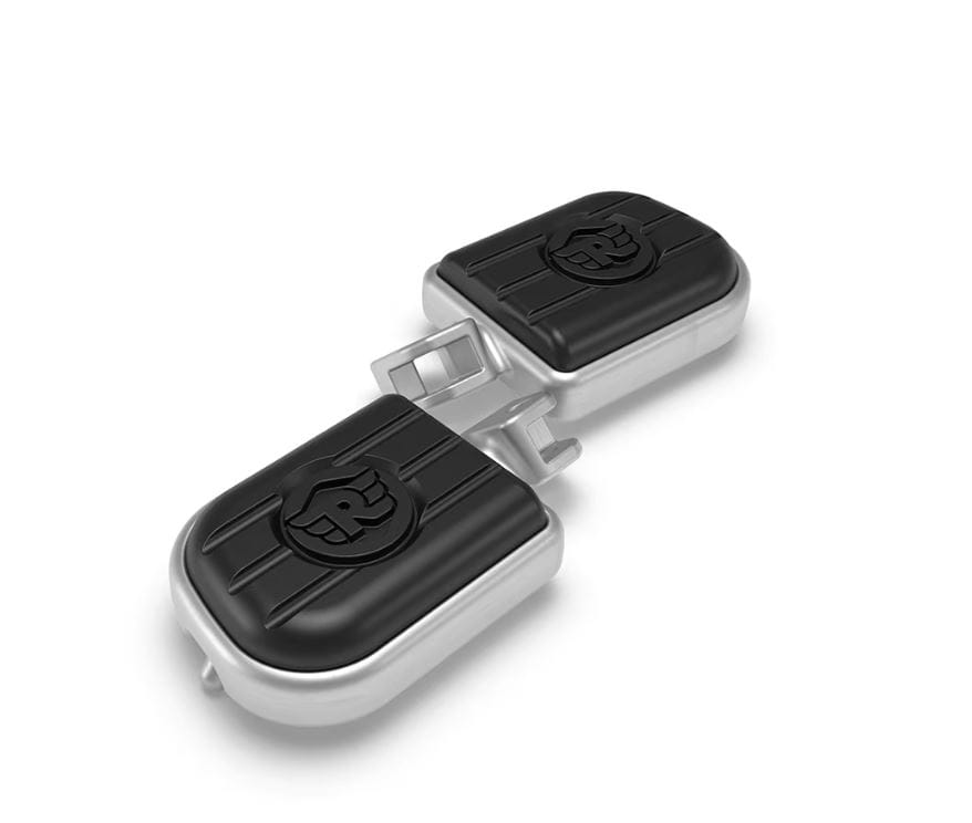 Silver Deluxe Footpegs for Meteor 350