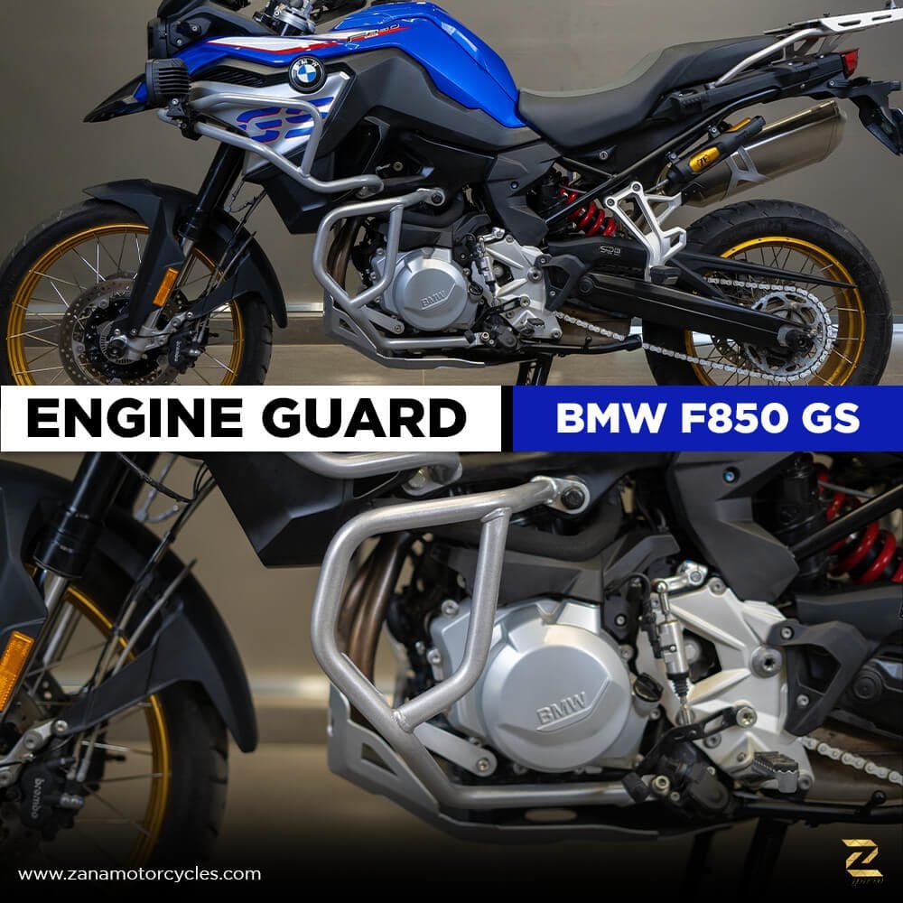 Silver Lower Engine Guard for BMW F 850 GS