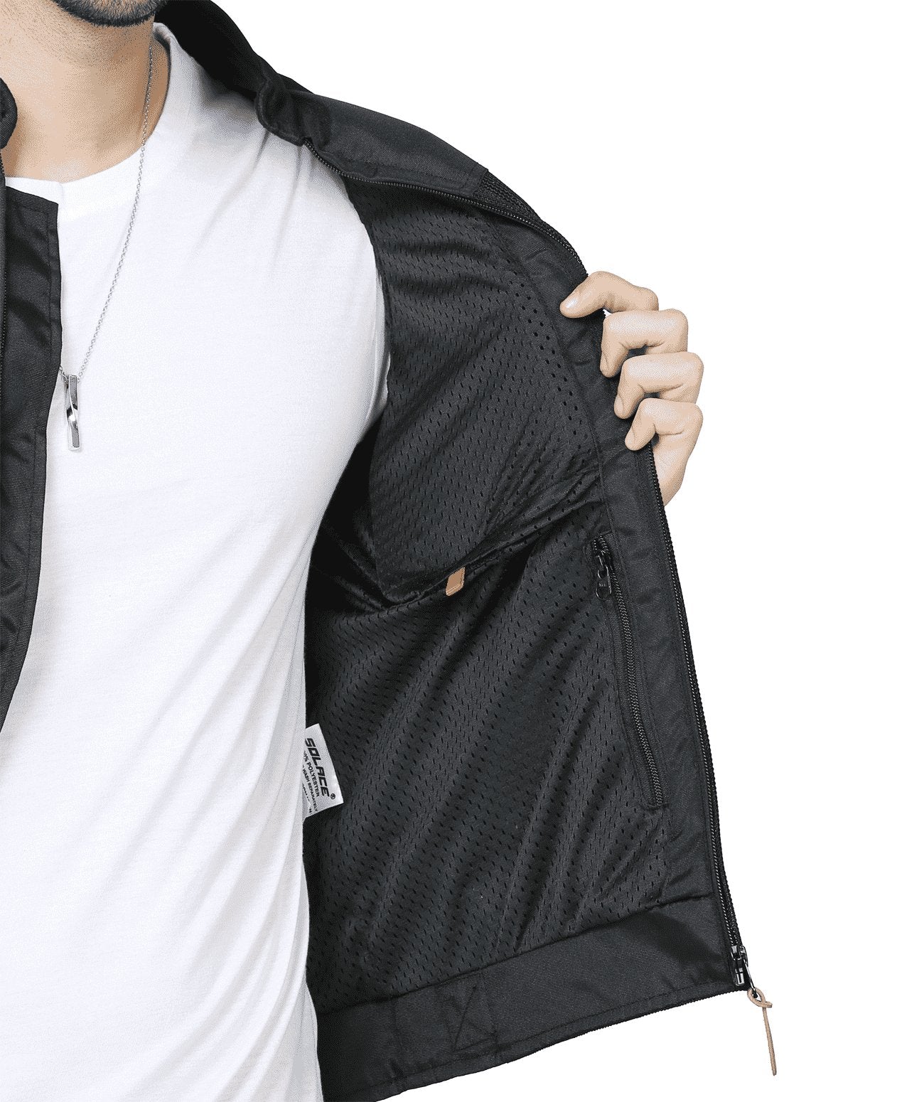 Solace Thrift Mesh Jacket (Minima Black)