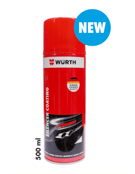 WURTH Silencer Coating Spray 500ML Riders Junction