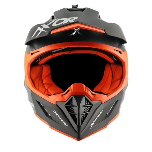 Axor X-Cross Off Road Helmet Dull Black Orange
