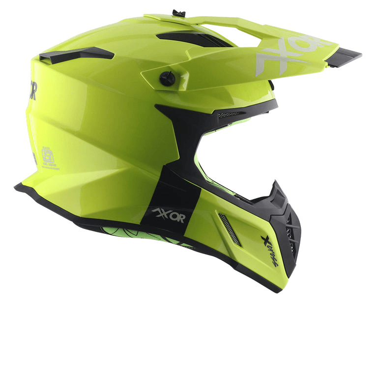 Axor X-Cross Off Road Helmet Neon Yellow