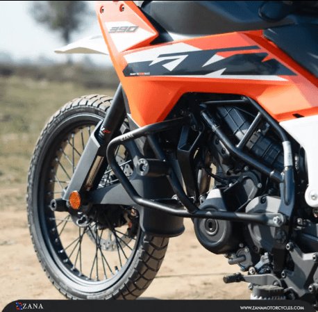 Zana Engine Guard With Slider Black For KTM ADV 390 2025 ZI-8555