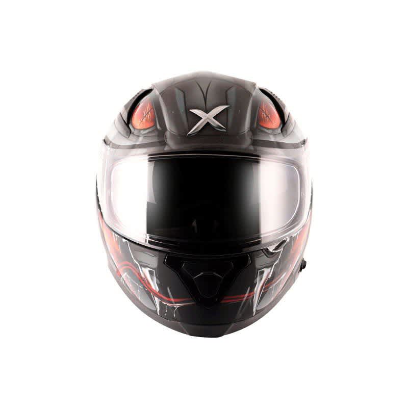 apex venomous dv black gloss grey helmet 1