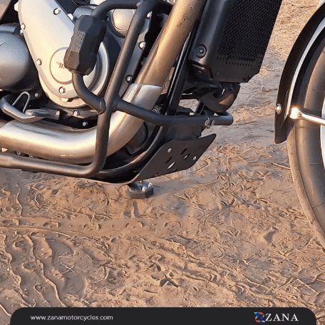 Zana Bash Plate for BSA Goldstar 650 (Aluminum, Black) ZI-8539