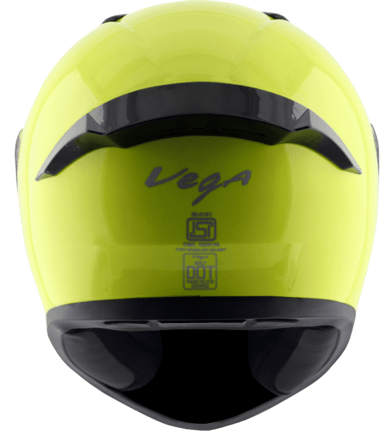 Vega Bolt Neon Yellow Helmet