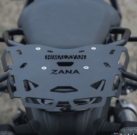 ZANA - Top Rack Plate Black Mild Steel for Himalayan 450 ZI-8432