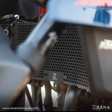 ZANA - "Honeycomb Black Radiator Guard for KTM Duke 390/250/200/390 Gen 3" ZI-8410