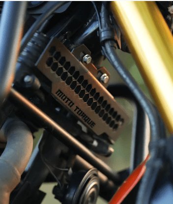TVS Ronin - Radiator Guard (Black) - Mototorque