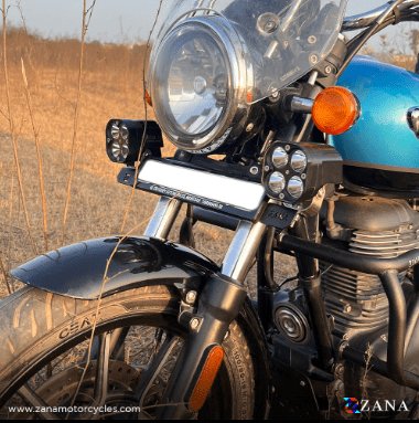 ZANA Fog Light Mount MS for Royal Enfield Super Meteor 350 ZI-8394