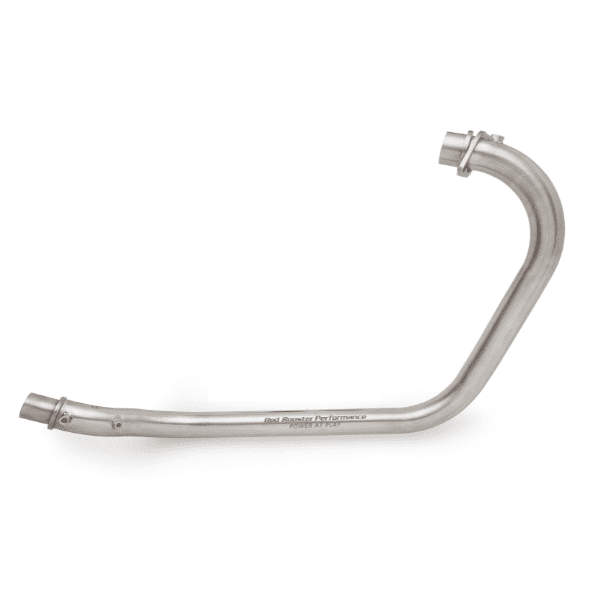 Red Rooster Vertex Header Pipes – Matte for Royal Enfield Scram 411