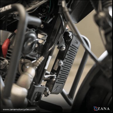 Zana RADIATOR GUARD HONEYCOM BLACK FOR X-PULSE 200 ZI-8330