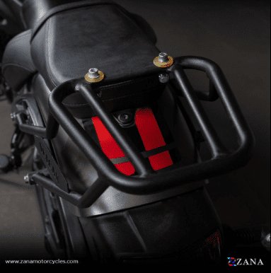 ZANA Top Rack Without Plate Compatible with Pillion Backrest for Kawasaki Vulcan 650 ZI-8311