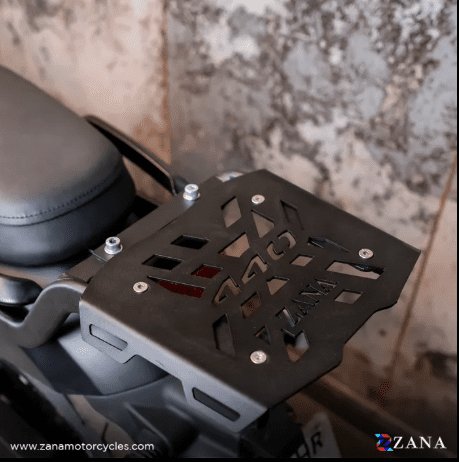 Zana Top Rack for Harley Davidson X440 with Mild Steel Plate ZI-8481