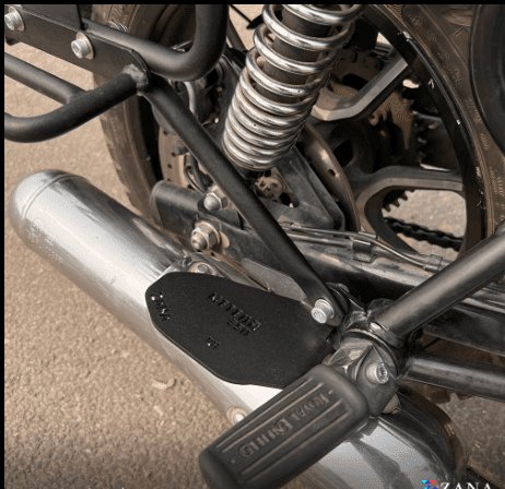 ZANA - Rear Footrests Pair of Steel for Royal Enfield Meteor 350 ZI-8395